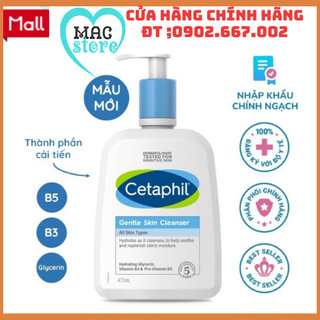 Sữa rửa mặt Cetaphil 500ml mẫu dành cho da dầu và da nhạy cảm