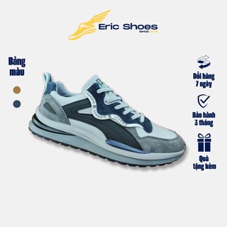 Giày nam da lộn Longmin cao cấp, Giày thể thao nam sneaker thời trang, trẻ trung, phối màu