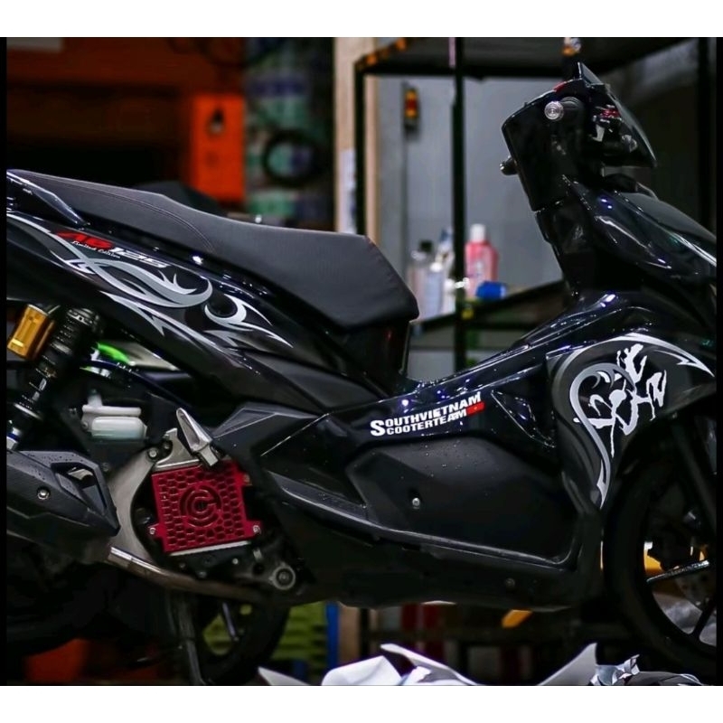 Tem Ab 125 Phong Cánh Malaysia Dán Xe Đen