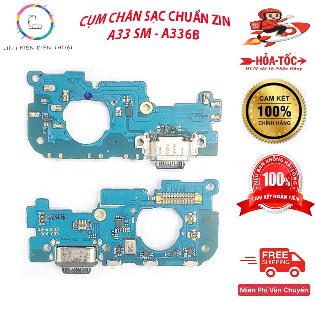 Cụm Chân Sạc A33 5G Zin, Chân Sạc A33 5G Original