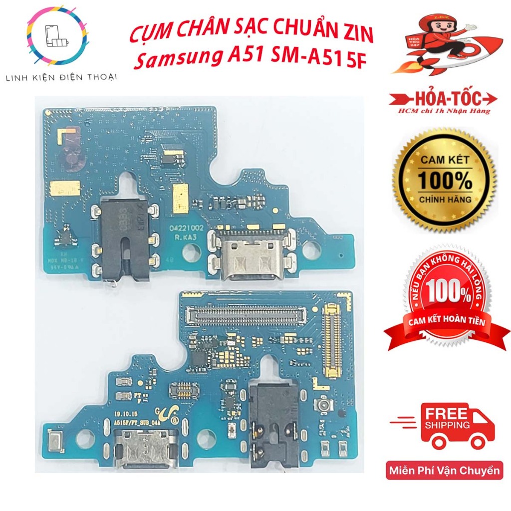 Cụm Chân Sạc A51 5G Zin, Chân Sạc A51 5G Original