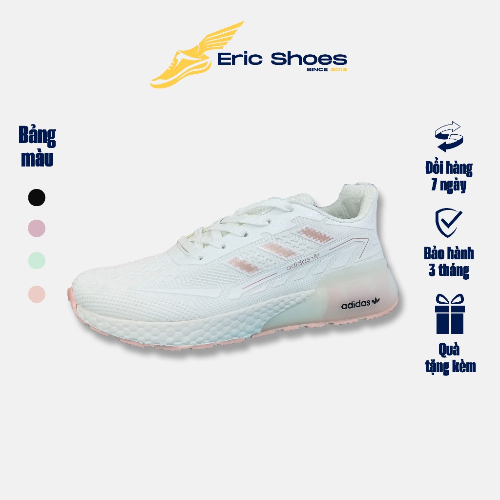 Giày thể thao nữ chạy bộ A153 đế cao su đúc siêu êm, Giày tập thể dục nữ vải mesh thoáng khí [P1]