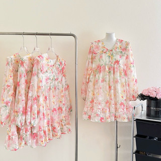 (Ảnh shop chụp) Váy hoa Quảng Châu dáng babydoll 2 lớp 𝐃𝐨𝐫𝐲’𝐬 𝐂𝐥𝐨𝐬𝐞𝐭