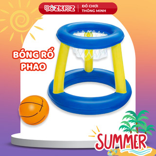 Bóng rổ phao INTEX, đồ chơi trẻ em vận động chơi dưới nước (gồm cả rổ cả bóng) giúp trẻ phát triển thể lực, vui chơi