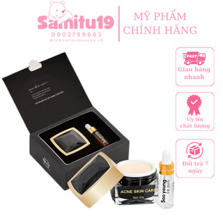 Bộ mụn Siêu Tốc Soo Young - Combo Giảm mụn SooYoung Siêu tốc độ - Tặng kèm Serum