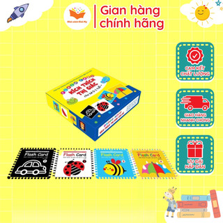 Sách - Thẻ Flash Card Việt Hà Kích Thích Thị Giác Cho Bé Từ 0-1 Tuổi Theo Phương Pháp Giáo Dục Sớm
