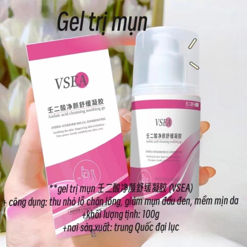 gel trị mụn ẩn mụn đầu đen, thu nhỏ lỗ chân lông