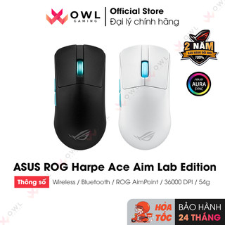 Chuột gaming asus rog harpe ace aim lab edition wireless