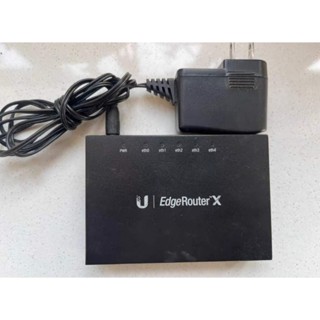 Cân bằng tải EdgeRouter X Unifi Ubiquiti ER-X router nhỏ gọn, hàng qua SD 90 -95% tương thích FPT Viettel VNPT