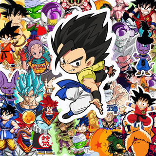60 Sticker Dragon Ball Anime Goku Dragon ball super