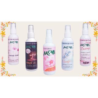 Xịt thơm quần áo Mori tiện lợi giúp quần áo thơm ngát cả ngày dành cho tiệm giặt là, dung tích 100ml
