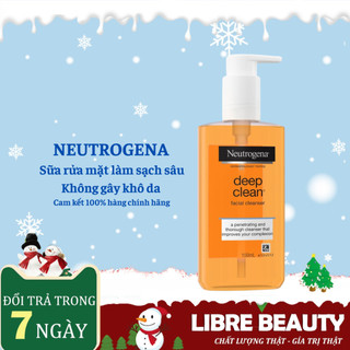 Sữa Rửa Mặt Neutrogena Facial Cleanser Deep Clean Làm Sạch Sâu , không gây khô da