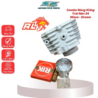  Nòng Kiếng 54mm Dài 76.5 Lưng Ngoài 56.5 Redleo Dành Cho xe Wave .Phụ Kiện Phụ Tùng 