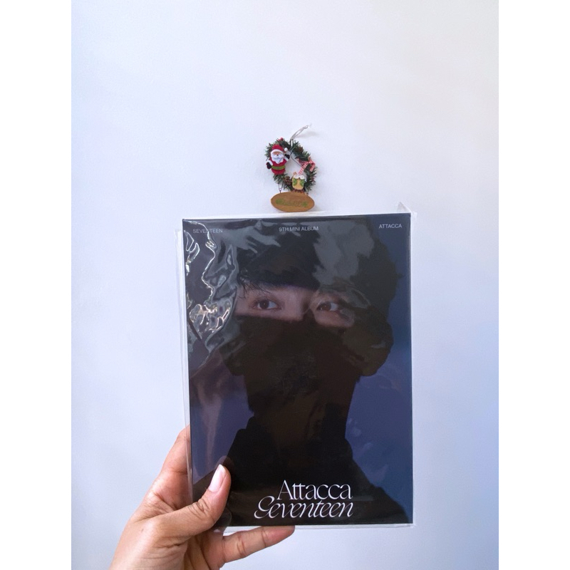 Seventeen mini Album attaca ver Joshua đã khui seal, gồm CD set photocard photobook và sổ dựng card 