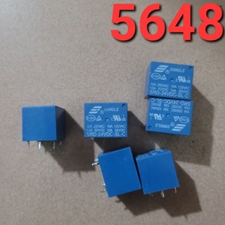 Relay 5 chân 24v 10a, rơ le 5 chân 10a cũ tháo máy
