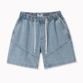 Quần Đùi Nam Dekace Vải Jean Dày Dặn Co Giãn Nhẹ Form Trên Gối