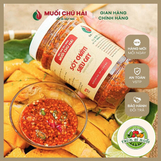 500g Sốt chấm siêu cay chú Hải chính hãng - Muối chú Hải - Ăn chay được