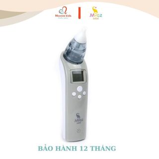 Máy hút mũi cho bé Moaz Bebe MB010 có phát nhạc, dụng cụ vệ sinh mũi trẻ em an toàn - Monnie Kids