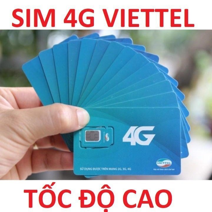 [ SIM GIÁ RẺ ] SIM 4G VIETTEL CHƯA KÍCH HOẠT - Siêu Ưu Đãi Data Khủng Nghe Gọi Không Giới Hạn - Sim Sinh Viên GIÁ RẺ