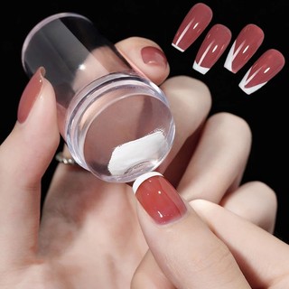lichee1🌷Con dấu silicon in hình nên móng tay