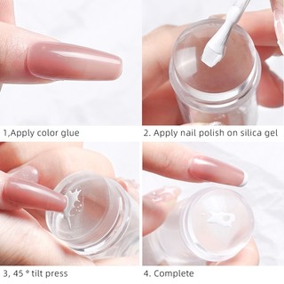 lichee1🌷Con dấu silicon in hình nên móng tay