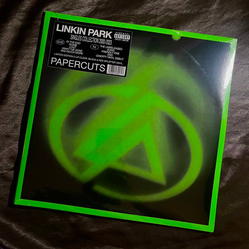 Linkin’ Park - Papercuts (Limited Black & Red Splatter, 2LP)