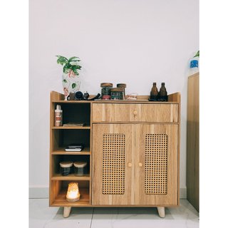 Tủ giày cánh mây sang trọng 90x90 hiện đại decor cực xinh