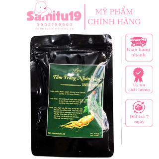 Tắm trắng nhân sâm gói đen tẩy mạnh thâm sạm( 1 gói xài được 2 lần)