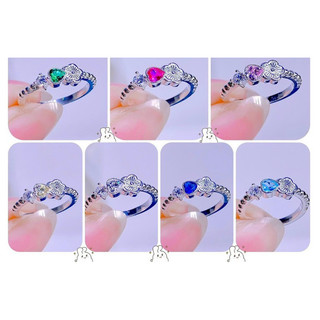 nhẫn bạc cho bé gái