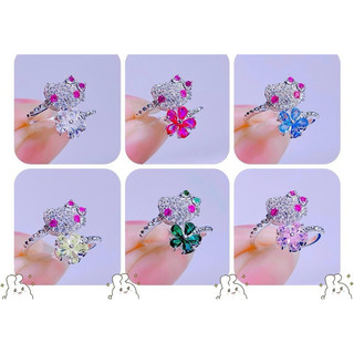 nhẫn bạc cho bé gái