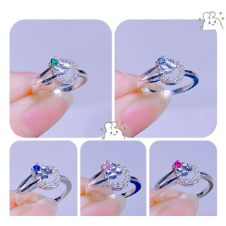 nhẫn bạc cho bé gái