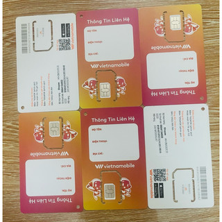 SIM VIETNAMOBILE [combo 10sim] thời hạn dài