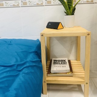 Combo 5 kệ đầu giường gỗ thông