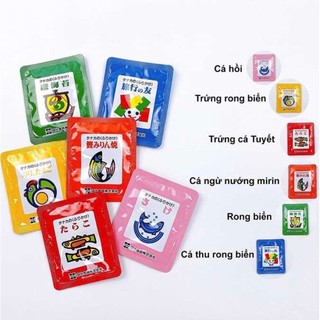 Set Gia vị rắc cơm, cháo cho bé Mix 6 Vị Furikake Nhật Bản - Ohayo Shop