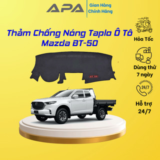 Thảm taplo ô tô lông cừu 📌HÀNG LOẠI I📌 xe Mazda BT50 [CAO CẤP]  chống nóng có 3 lớp chống Trượt