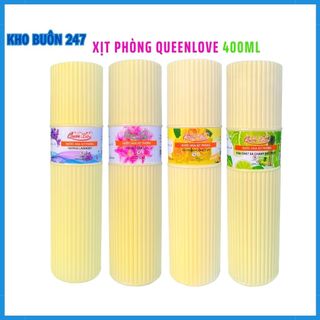 Nước Hoa Xịt Phòng Khử Mùi Đuổi Muỗi Queen Love 400ml