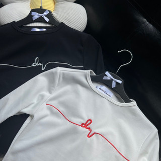 (NEW ARRIVAL) HEARTBEAT DEROSE LONGSLEVES - Áo Thun Tay Dài Trơn Nhịp Tim Chất Bo Gân Một Mặt Xịn (2 MÀU)