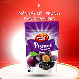 Mận sấy mỹ nhập khẩu dan. d pak dạng túi 120g - ăn vặt là ghiền