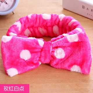 Băng đô rửa mặt lông nhung mềm mịn / băng đô turban