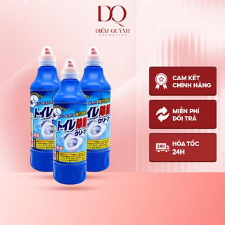 Nước tẩy rửa bồn cầu toilet, nhà vệ sinh 500ml diệt khuẩn 99,9% của Nhật.
