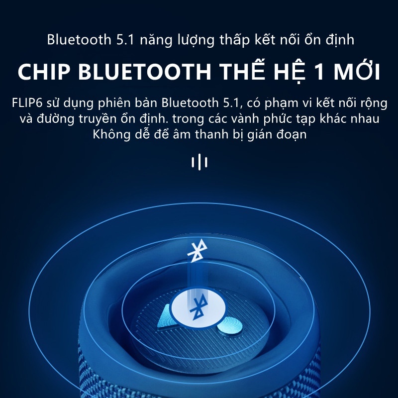 Loa Không Dây Flip 6 Mini Mới Nhất Âm Thanh Cực Đỉnh Có Bass Bluetooth 5.1- Fullbox New | BigBuy360 - bigbuy360.vn