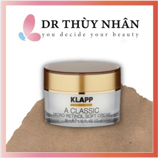 (date 12/24)KEM DƯỠNG ẨM TÁI TẠO DA RETINOL DÀNH CHO DA NHẠY CẢM KLAPP A CLASSIC MICRO RETINOL SOFT CREAM 30ML