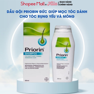 Dầu gội mọc tóc Priorin Đức giúp kích thích mọc tóc dày và dài dành cho tóc rụng yếu, mỏng hiệu quả