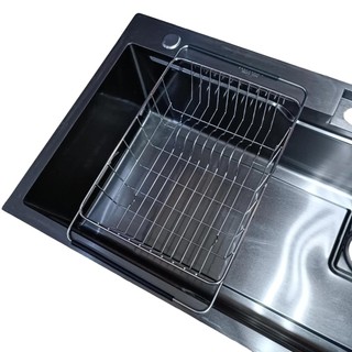  Giá Inox Gác Chậu Rửa Bát Giỏ Inox Đặt Chậu Rửa Bát Giá Inox Gác Bồn Rửa Chén Giá Đựng Đồ Inox 