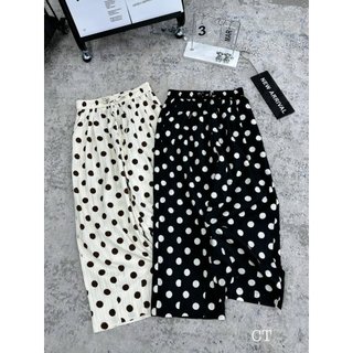 Quần đũi xước chấm bi 2 màu