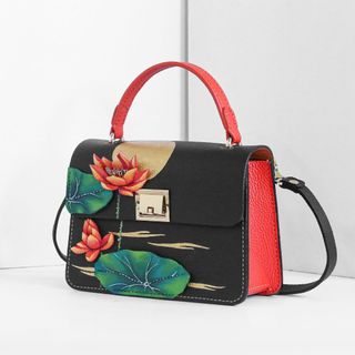 Túi da crush t60s - túi xách tay thời trang, đeo chéo - túi xách da ponagar handmade