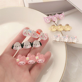 Kẹp tóc gấu nâu ôm nơ và trà sữa siêu xinh phong cách hàn quốc trẻ trung
