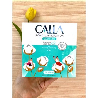 Bông tẩy trang bạch tuyết Calla mềm mịn 150 miếng