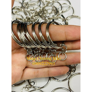 50 Cái Khoen Móc Khoá 2.5cm Làm Phụ Kiện DIY Giá Sỉ