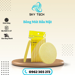 bông mút rửa mặt dùng trong spa thẩm mỹ viện gói 240 miếng